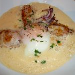 oeuf mollet chipirons cyril lignac