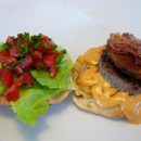 hamburger bacon cheeseburger