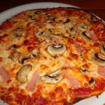 Pizza jambon champignons