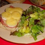 tartine jambon chevre